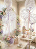 Pastel Purple & White Confetti Balloons: Shes Blooming Party Decorations [25 Pack]