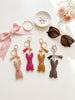 Rhinestone French Bulldog Keychain | Sparkly Frenchie Bag Charm for Frenchie Moms & Dog Lovers