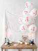 Bloody Handprint Balloons | Murder Mystery Party Decorations | Crime Scene Party Balloons | 25 Pack