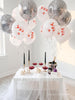 Bloody Handprint Balloons | Murder Mystery Party Decorations | Crime Scene Party Balloons | 25 Pack