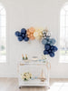 Nautical Balloon Garland Kit, Bridal Shower, Coastal Wedding Party Decorations