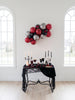 Vampress Halloween Balloon Garland Kit: Vampire Party Decor, Goth Halloween Decorations