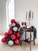 Vampress Halloween Balloon Garland Kit: Vampire Party Decor, Goth Halloween Decorations