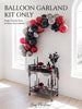 Vampress Halloween Balloon Garland Kit: Vampire Party Decor, Goth Halloween Decorations