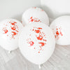 Bloody Handprint Balloons | Murder Mystery Party Decorations | Crime Scene Party Balloons | 25 Pack