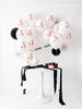 Bloody Handprint Balloons | Murder Mystery Party Decorations | Crime Scene Party Balloons | 25 Pack