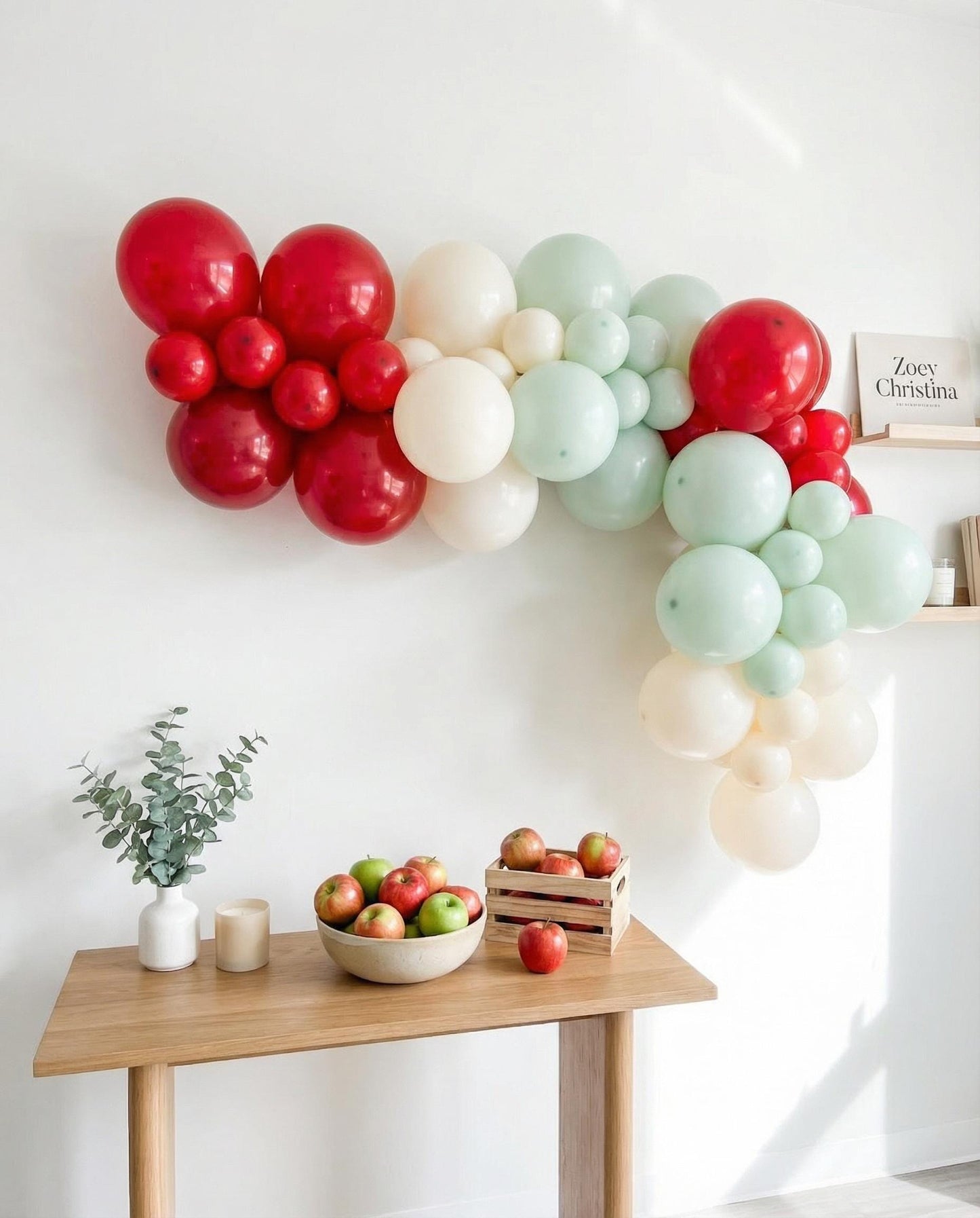 Big Apple Balloon Garland Kit | NYC Party, Apple Theme & Fall Harvest Decor