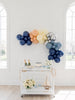 Nautical Balloon Garland Kit, Bridal Shower, Coastal Wedding Party Decorations