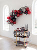 Vampress Halloween Balloon Garland Kit: Vampire Party Decor, Goth Halloween Decorations