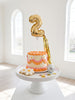 Mini Foil Number Balloon Cake Topper: Birthday Party Decor, Table Numbers, Wedding Centerpiece