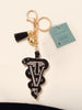 Veterinary Rhinestone Keychain: Vet Tech Veterinarian Gift