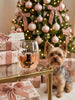Yorkie Mama 18 oz Stemless Wine Glass, Yorkshire Terrier Design