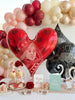 Playing Card Foil Balloon Set of 4: Lucky in Love Bachelorette Decor, Casino Night & Vegas Bridal Shower Party