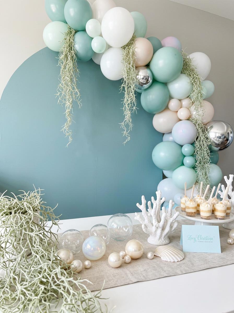 Faux Hanging Moss Greenery Vine: Fishing, Lake & Ocean Party Décor Wedding Arch Decor, Photo Booth Backdrop