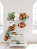 Football Balloon Garland Kit:  Game Day Party Decorations, Football Birthday Decor, Tailgate Balloons