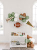Football Balloon Garland Kit:  Game Day Party Decorations, Football Birthday Decor, Tailgate Balloons