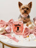 Yorkie Mama 18 oz Stemless Wine Glass, Yorkshire Terrier Design