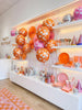 Pink or Orange Disco Ball Foil Balloon, New Year’s Eve Party Decor