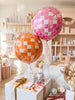 Pink or Orange Disco Ball Foil Balloon, New Year’s Eve Party Decor