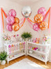 Pink or Orange Disco Ball Foil Balloon, New Year’s Eve Party Decor