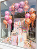 Pink or Orange Disco Ball Foil Balloon, New Year’s Eve Party Decor