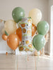 Wild One Balloon Bouquet Kit: Safari First Birthday Balloons, Jungle 1st Birthday Party Decorations