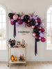 Underworld Halloween Balloon Garland Kit, Purple Black Gothic Witch Party Decorations