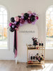 Underworld Halloween Balloon Garland Kit, Purple Black Gothic Witch Party Decorations