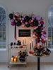 Underworld Halloween Balloon Garland Kit, Purple Black Gothic Witch Party Decorations