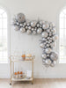 New Year’s Eve Balloon Garland Kit With Disco Ball Balloons