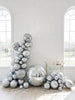 New Year’s Eve Balloon Garland Kit With Disco Ball Balloons