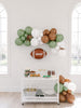 Football Balloon Garland Kit:  Game Day Party Decorations, Football Birthday Decor, Tailgate Balloons