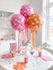 Pink or Orange Disco Ball Foil Balloon, New Year’s Eve Party Decor