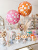 Pink or Orange Disco Ball Foil Balloon, New Year’s Eve Party Decor