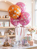 Pink or Orange Disco Ball Foil Balloon, New Year’s Eve Party Decor