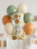 Wild One Balloon Bouquet Kit: Safari First Birthday Balloons, Jungle 1st Birthday Party Decorations
