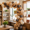 The Hunt Is Over Balloon Garland Kit: Hunting Bachelorette Party Decorations, Camo Bridal Shower
