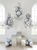 New Year’s Eve Balloon Garland Kit With Disco Ball Balloons