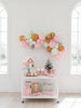 Pink Gingerbread Balloon Garland Kit, Pastel Christmas Balloon Arch, Holiday Party Decorations