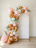 Pink Gingerbread Balloon Garland Kit, Pastel Christmas Balloon Arch, Holiday Party Decorations