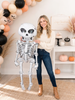 💀 Jumbo Skeleton Foil Balloon – Approx. 60" Tall