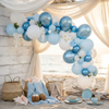 Last Toast on the Coast Balloon Garland Kit, Coastal Bachelorette Party Decorations, Beach Bridal Shower Balloons, Blue Ocean Theme Arch