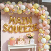 Lemon-Themed Foil Letter Balloon Kit – Citrus, Summer & Bachelorette Decor