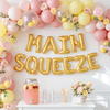 Lemon-Themed Foil Letter Balloon Kit – Citrus, Summer & Bachelorette Decor
