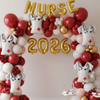 Medical-Themed Nurse Scrub Balloon – 18” Hand-Drawn Party Decoration