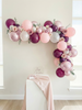 Pink Amethyst Balloon Garland Kit - Pink & Purple Party Decor for Bachelorette Parties, Sleepovers, 21st Birthdays