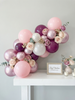 Pink Amethyst Balloon Garland Kit - Pink & Purple Party Decor for Bachelorette Parties, Sleepovers, 21st Birthdays
