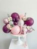 Pink Amethyst Balloon Garland Kit - Pink & Purple Party Decor for Bachelorette Parties, Sleepovers, 21st Birthdays