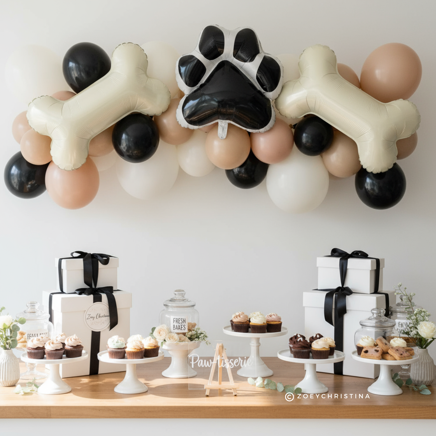 Dog Bone Foil Balloon – Pet Birthday & Puppy Pawty Decor