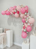 Pink Doll House Balloon Garland Kit: Dollhouse or Valentine’s Day Balloon Arch